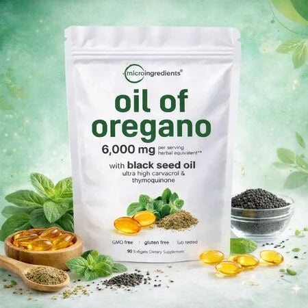 Oil of oregano  1500 mg | Soporte Inmunológico y Digestivo 90 sofgels