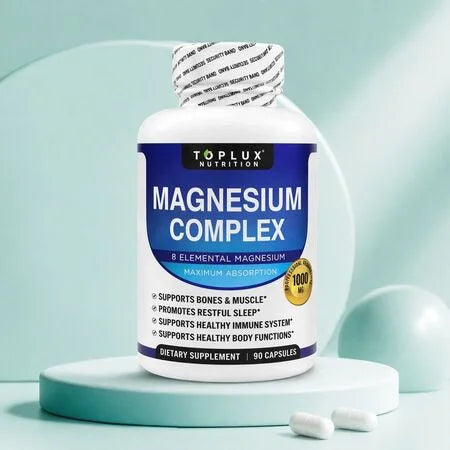 Magnesium Complex 1500 mg | Soporte Inmunológico y Digestivo 90 sofgels